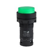 Кнопка с фиксацией с подсветкой OptiSignal Compact D22 С7-PHL-B310 зел. 1НО 24В AC/DC XB7NJ03B1 КЭАЗ 362110