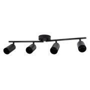 Светильник PCL-0504 4xGU10 IP20 230В BL настен./потолочн. декор. под лампу JazzWay 5066724