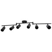 Светильник PCL-0606 6xGU10 IP20 230В BL настен./потолочн. декор. под лампу JazzWay 5066762