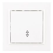 Переключатель проходной 1-кл. СП Минск 10А IP20 бел. Basic EKF ERV10-025-10