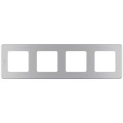 Рамка 4-м Inspiria алюм. IEK 673962