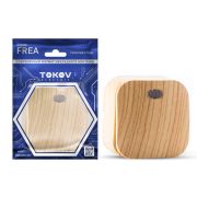 Выключатель 1-кл. ОП Frea 10А IP20 250В с индикацией АБС-пластик сосна TOKOV ELECTRIC TKE-FR-V1I-C25